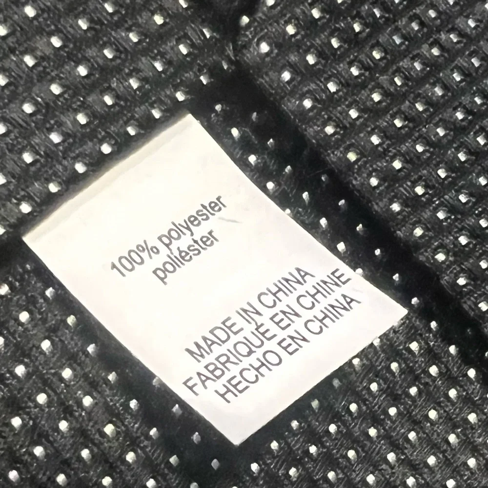 Boys Classic Black Microdot Tie